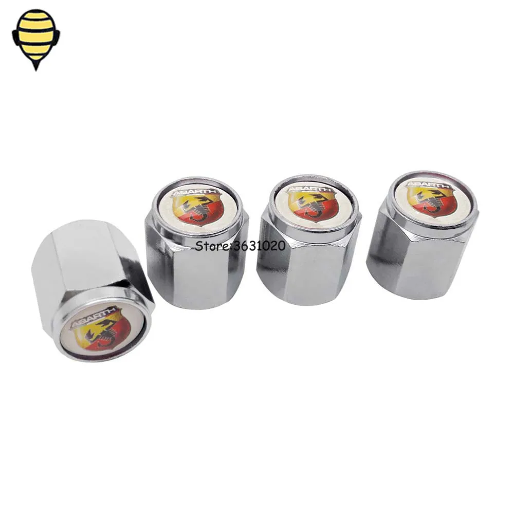 Колпачки на стержни клапана колеса для Abarth 500 595 1000 Punto Berlinetta Zerocento 204A Fiat 124 134