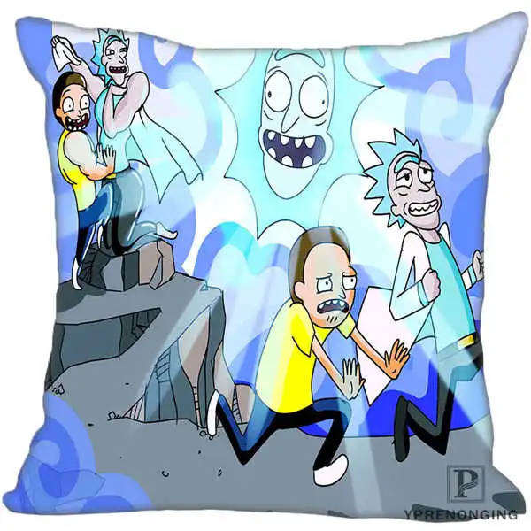 Square Pillowcases Заказная Красивая наволочка Rick and Morty Art квадратная Наволочка на молнии(с одной стороны) 180522-17-30 - Цвет: Square Pillowcases