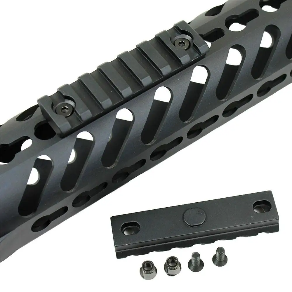 Magorui 1" дюймовый Keymod бесплатно поплавок Quad Rail тонкий Handguard ж/дополнительные рельсовые секции