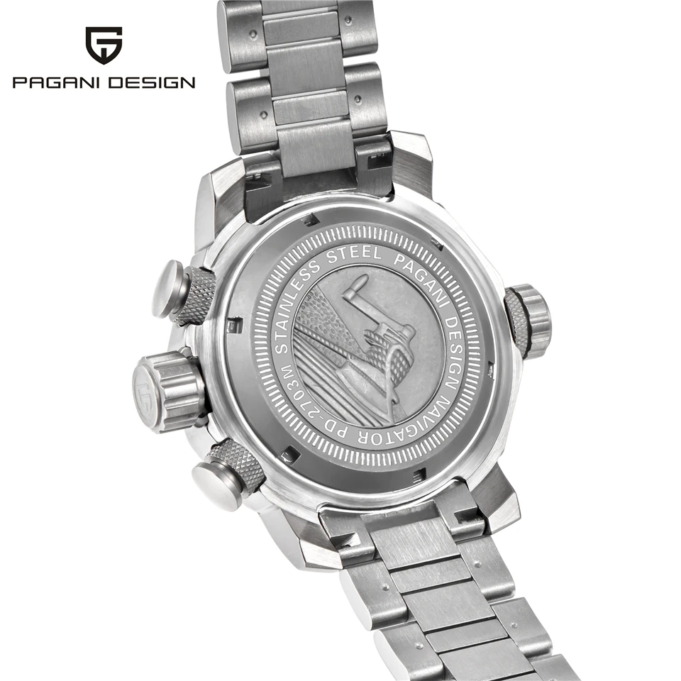 Reloj Hombre водонепроницаемые военные спортивные часы мужские часы лучший бренд Роскошные Кварцевые часы с хронографом для дайвинга Часы Montre Homme