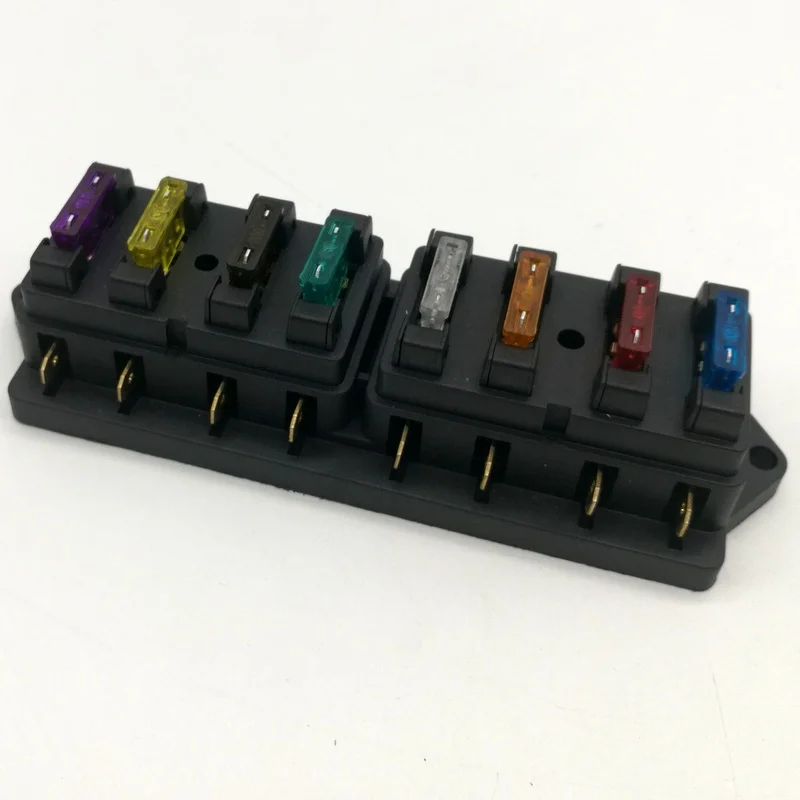 Универсальный 12v 8Way блок предохранителей держатель предохранителя аксессуары предохранителя