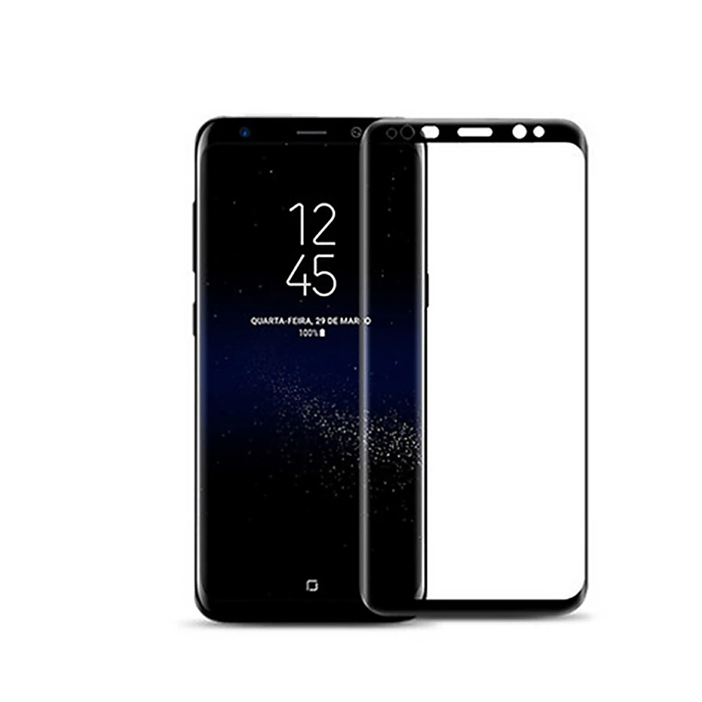 Screen Protector Eye Protective Film 3D Tempered Glass Protector Reduce Radiation For Samsung note 8 S8 S9 Plus S8Plus S9Plus - Color: For S8Plus Style1