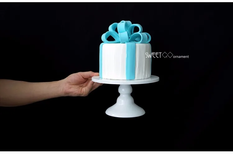 SWEETGO 8 дюймов подставка для торта помадка Инструменты для торта 20*12 см Посуда для выпечки украшения торта вечерние принадлежности для сладкого десерта стол для торта