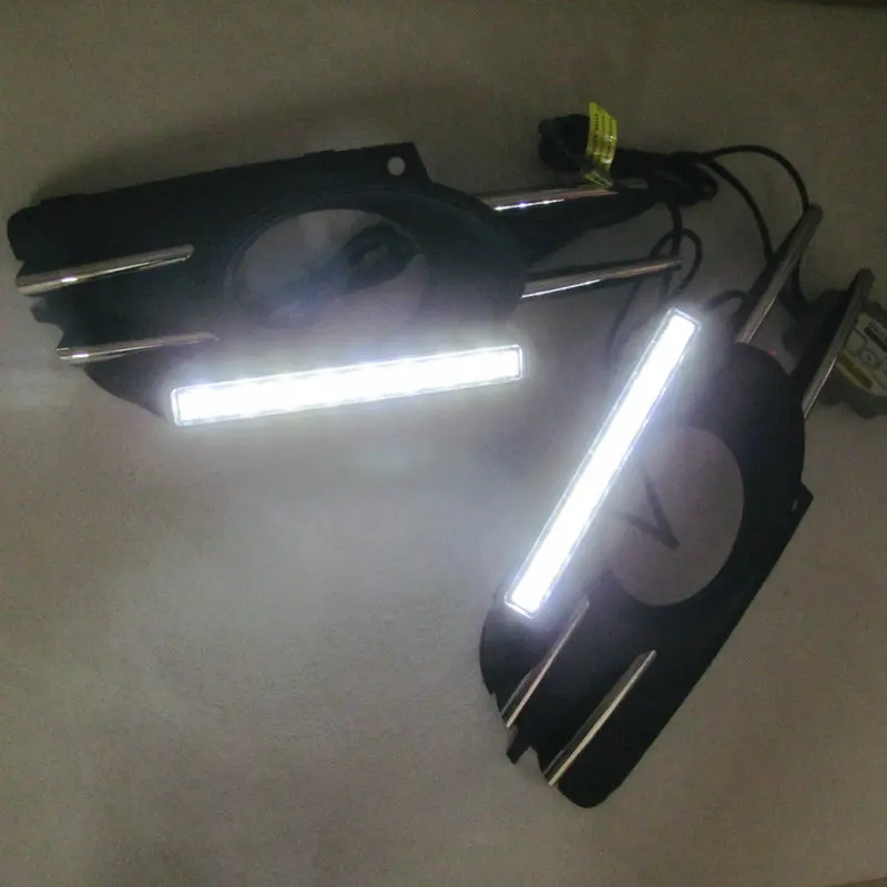 2 шт./компл. Стайлинг автомобиля дневной свет дневного света СИД drl для Volkswagen Bora