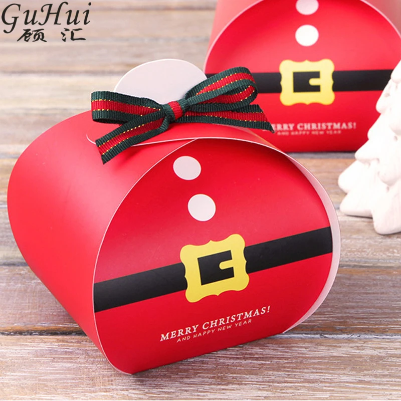 50 шт. коробка для конфет с мультяшным изображением снеговика Санта-Клауса | Дом и