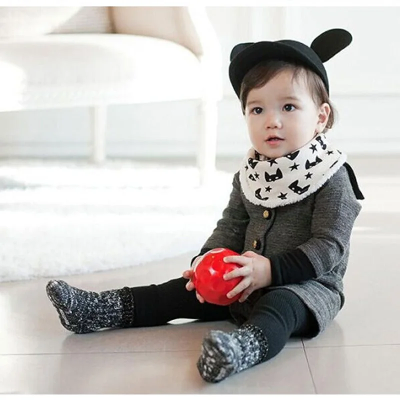 DreamShining/новые детские нагрудники зимний теплый шарф для новорожденных бандана