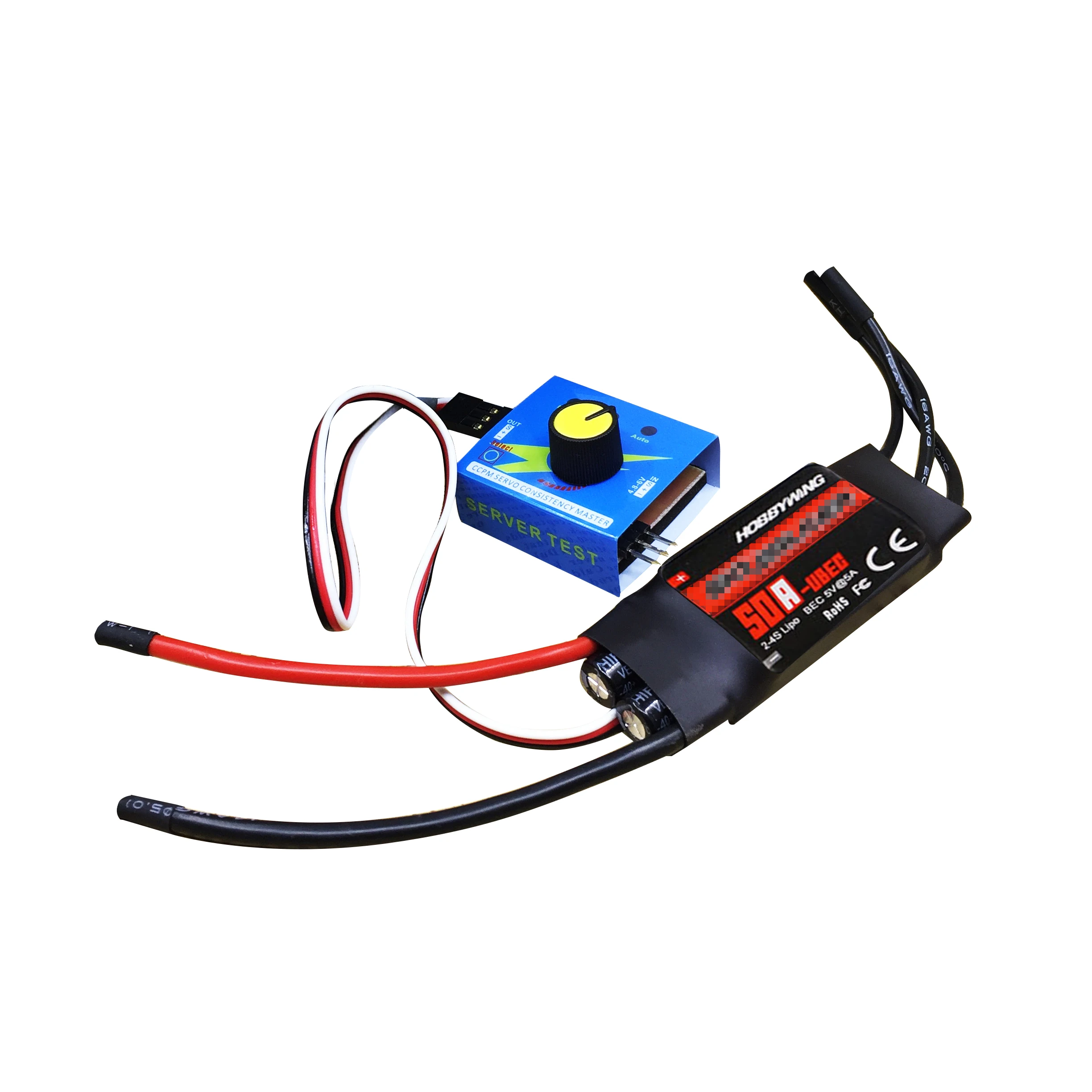 Контроллер привода 12В 50А ESC макс. 600 Вт для автомобиля электротурбины турбо