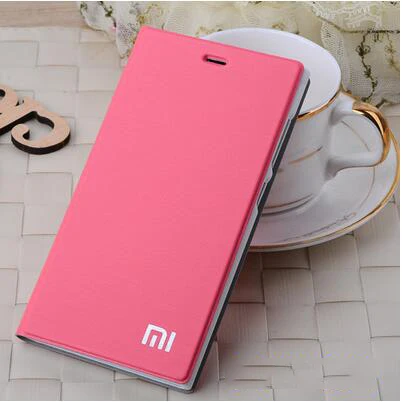Чехол для Xiaomi mi4 M4 MI 4 роскошный тонкий флип-чехол из искусственной кожи