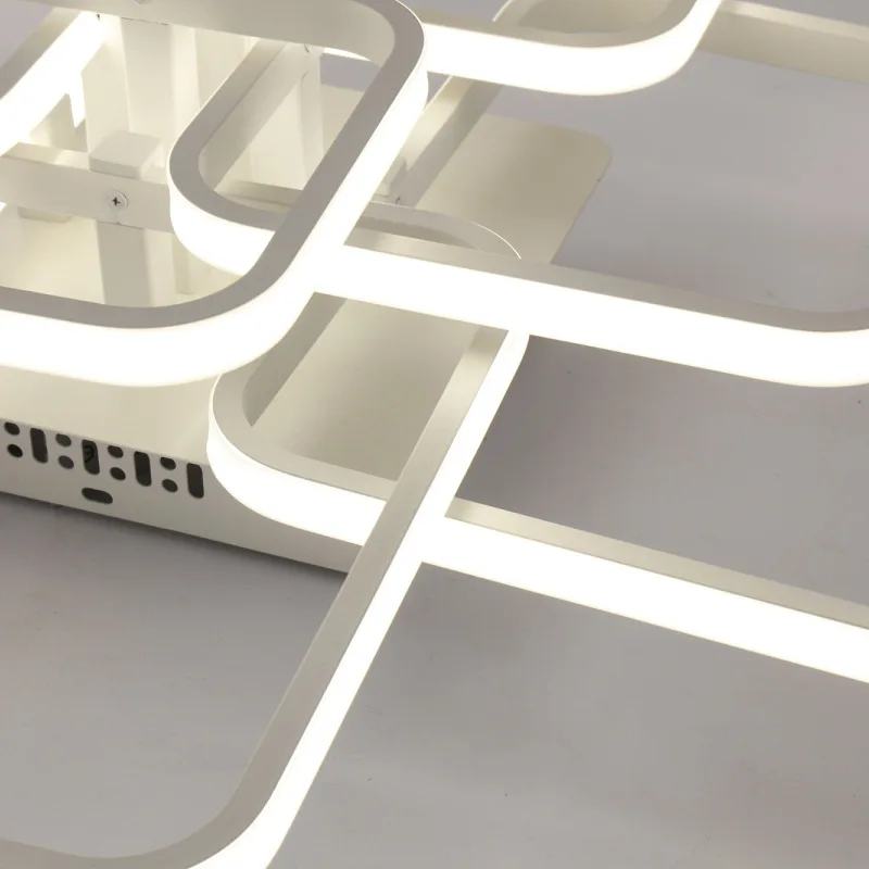 

Modern Square LED Ceiling Light Aluminum Simple Indoor Ceiling Lamp Lampe Plafond Avize for Bedroom Living Room Dining Room