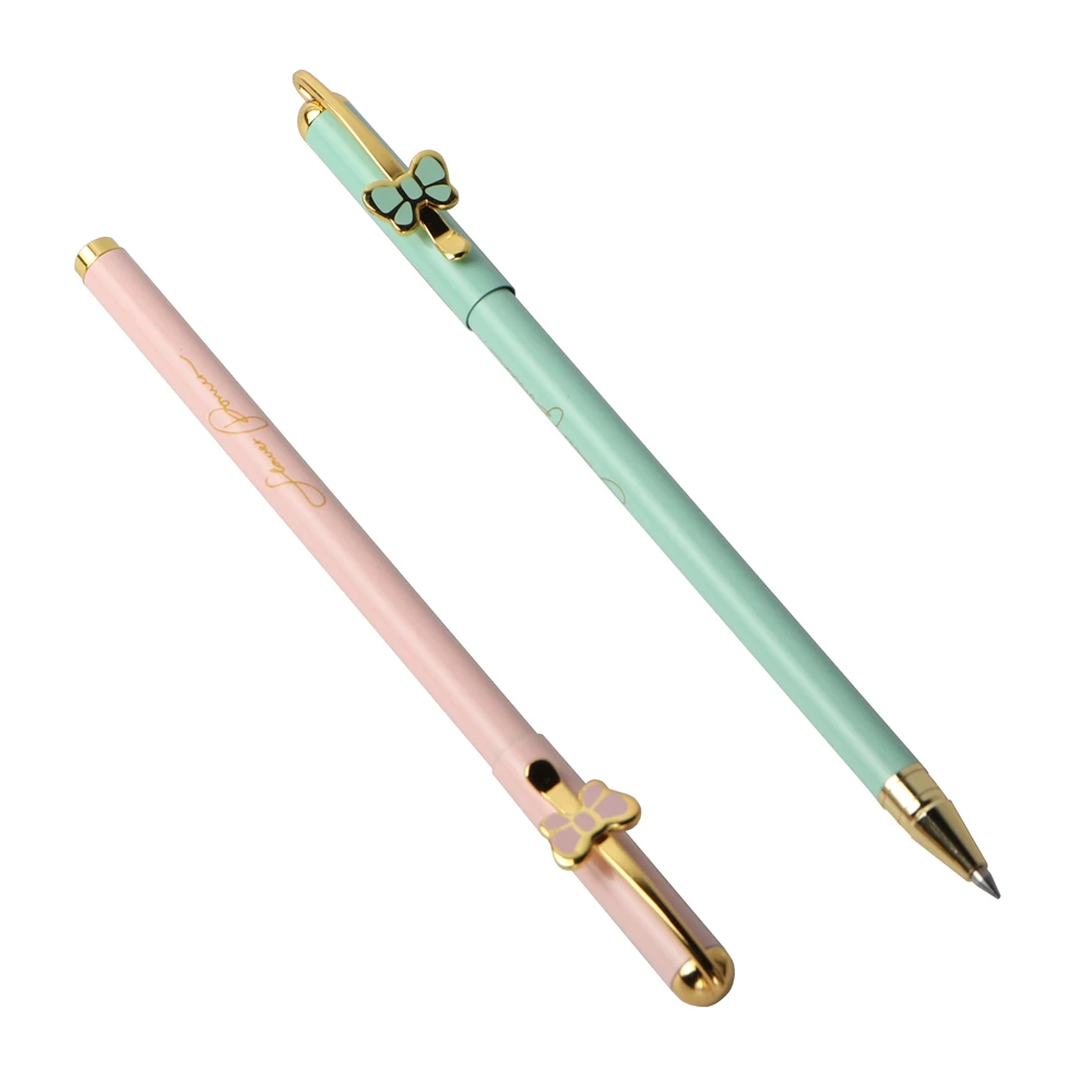 Гелевые ручки с бабочкой 1 шт. для школы и офиса подарок студентов канцелярские