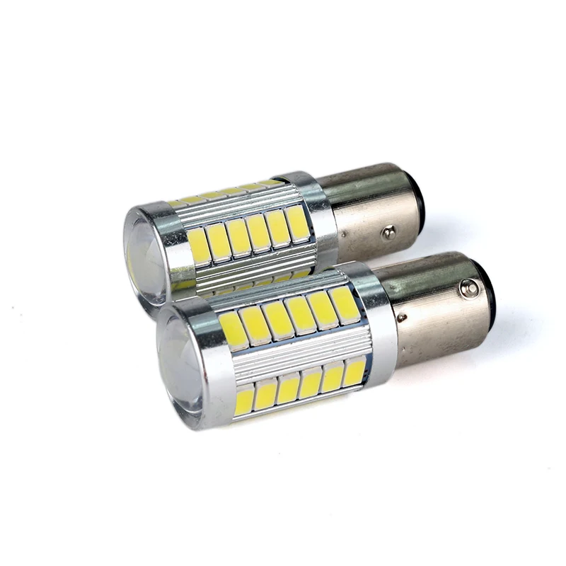 Автомобильная светодиодная сигнальная лампа Xenplus 2 шт. 1157 P21/4 Вт BA15D 33 SMD 5730 задние