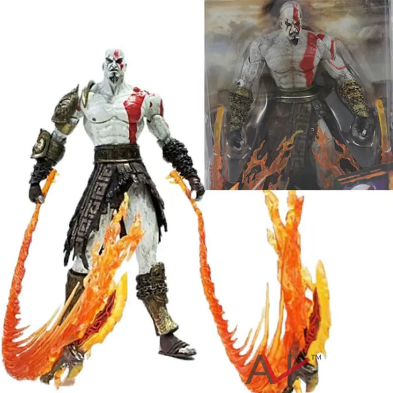 4 стиля Аниме игры NECA God of War призрак Спарты Kratos play arts ПВХ фигурка Коллекционная