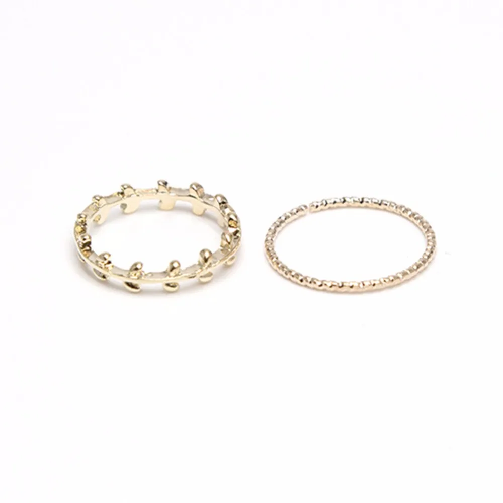 5 шт./компл. модный винтажный набор цыганских колец в богемном стиле