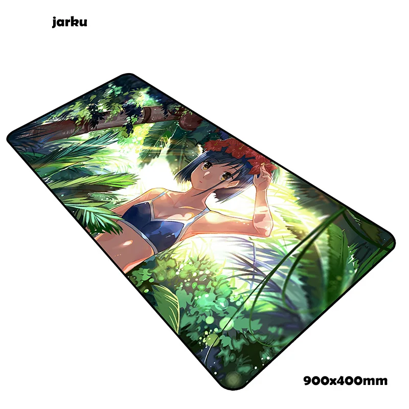 Коврик для мыши darling in the franxx padmouse 900x400x3 мм, игровой коврик для мыши в подарок, коврик для мыши для геймера, Настольный коврик высокого качества, коврик для мыши, ПК