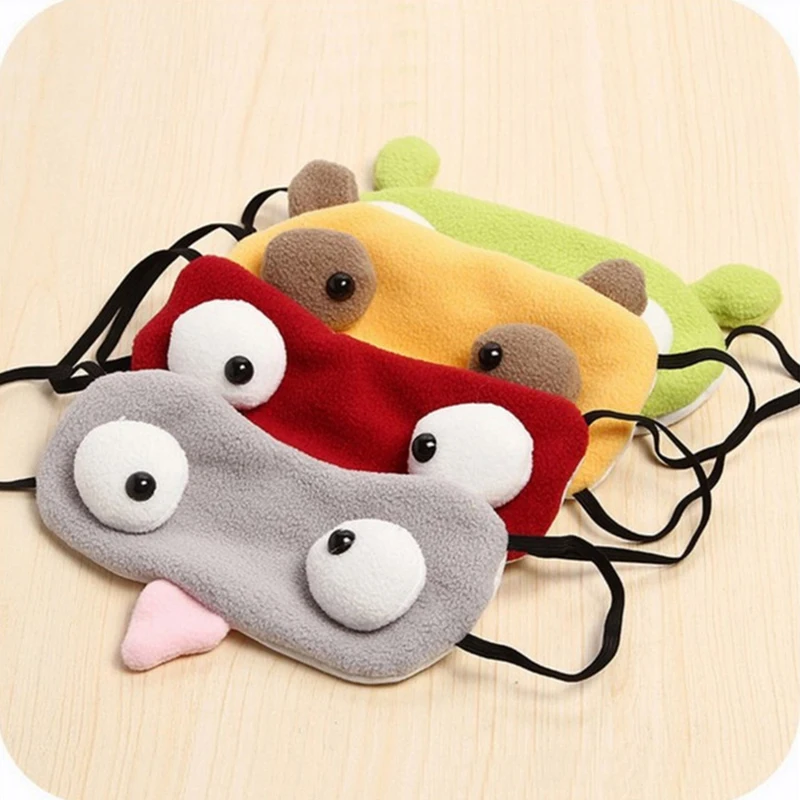 Мультяшная маска для сна 3d затемненная милые узоры помощи во сне путешествий