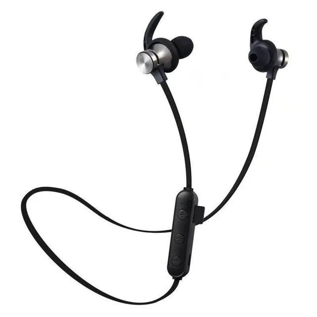 XT22-BLACK XT-22 Bluetooth наушники спортивные Беспроводные наушники Поддержка TF/SD карты стерео гарнитура с микрофоном для xiaomi iphone телефон - Цвет: XT22-BLACK
