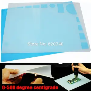 Термостойкий Термофен для ремонта паяльной станции телефона, изоляционная прокладка, изоляционная подкладка, Настольный коврик, платформа для обслуживания 25x35 см