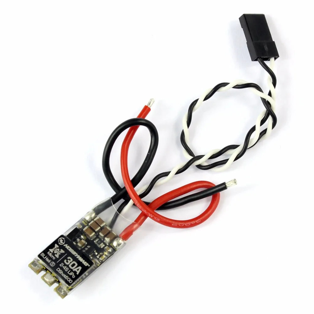XRotor BLHeli S 30A ESC Dshot600 мини Бесщеточный Регулятор скорости поддержка PWM 2 4S LiPo для РУ