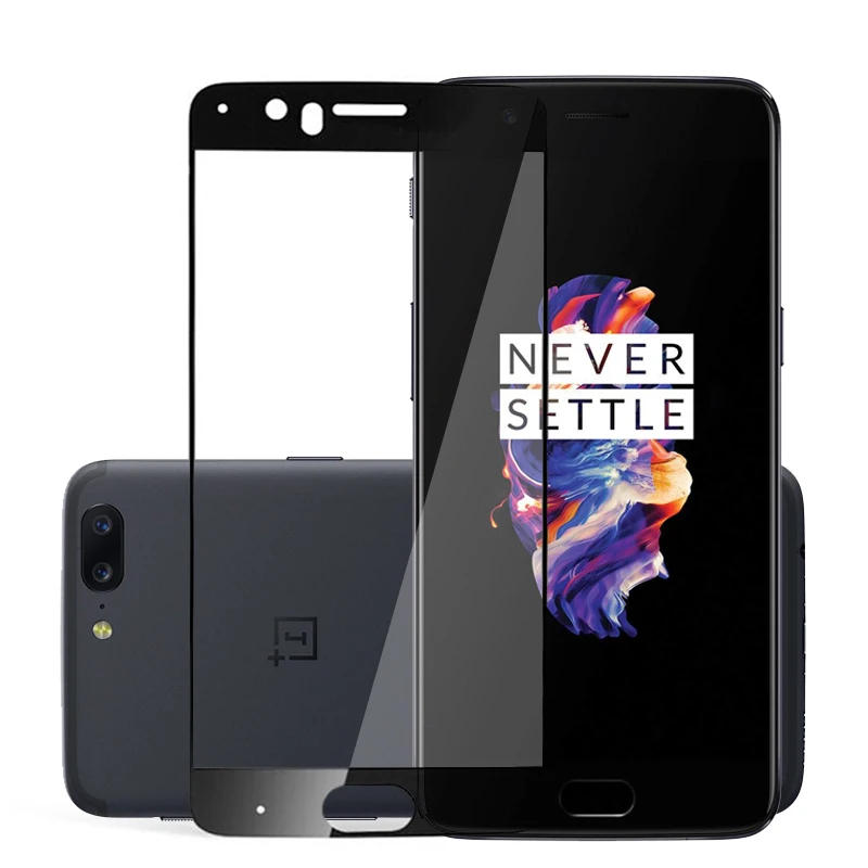 GXE полное покрытие переднее закаленное стекло для Oneplus 5 3 3T защита экрана + 3D