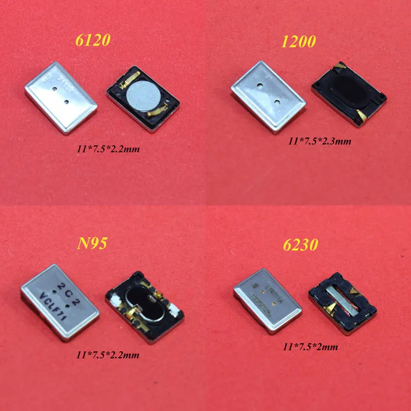 ChengHaoRan 1 шт. новый Громкий Динамик Звуковой звонок для Nokia Lumia 6120 1200 N95 6230 Замена 11*7 5