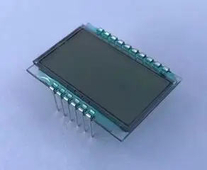 16PIN TN положительная 5 разрядная сегментная ЖК панель 3V Белая подсветка|led car running