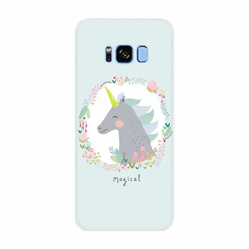 as the picture 10 Единорог Радуга мой маленький пони силиконовый чехол для телефона samsung Galaxy S6 S7 Edge S8 S9 S10 S11 Plus E Note 8 9 10 pro - Цвет: as the picture 10