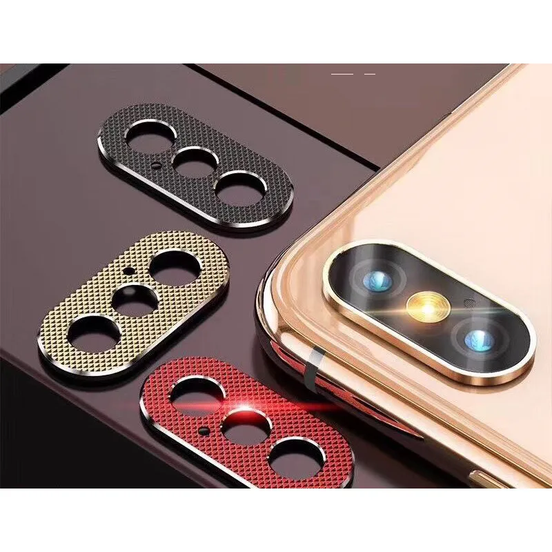 Защитная пленка на объектив задней камеры Роскошный чехол для iphone x XR 7 xs max 8 plus 6s