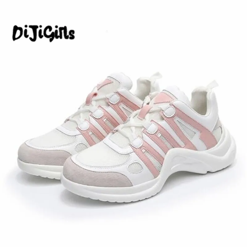 Бренд 2018 дышащая сетчатая женская повседневная обувь вулканизированные женские