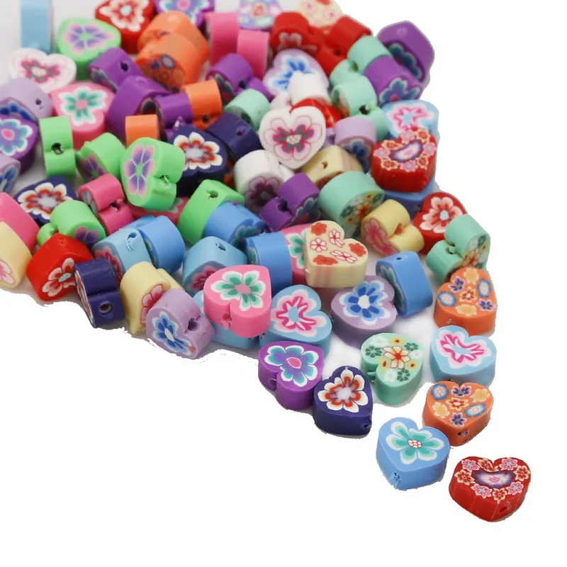 25 шт./лот разноцветные фурнитура для украшения сделай сам бусины из полимерной