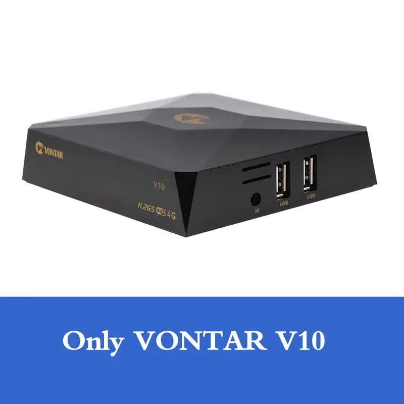 VONTAR V10 телеприставка DVB S2 ресивер цифровой спутниковый ресивер HD Поддержка 3g/4G модем CS cline Stalker Xtream Youtube Youporn - Цвет: Only V10