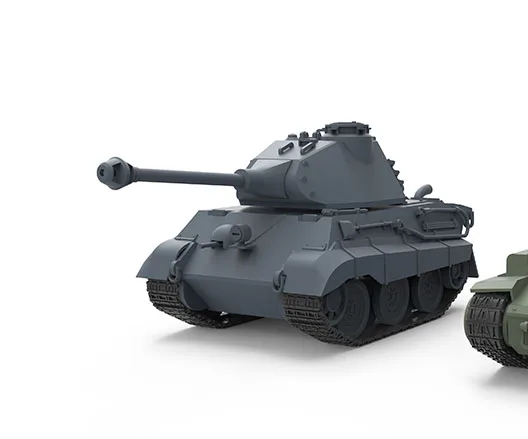 Meng WWt 003 набор моделей немецкий Король тигр (porsche Turret) мировые войны Toons Q Versin|Наборы
