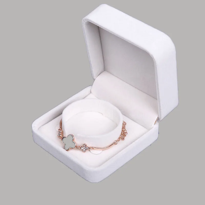Bracelet box Squre Свадебные бархатные серьги кольцо коробка браслет ювелирные изделия Дисплей Чехол подарочные коробки браслет ювелирные изделия Органайзер - Цвет: Bracelet box