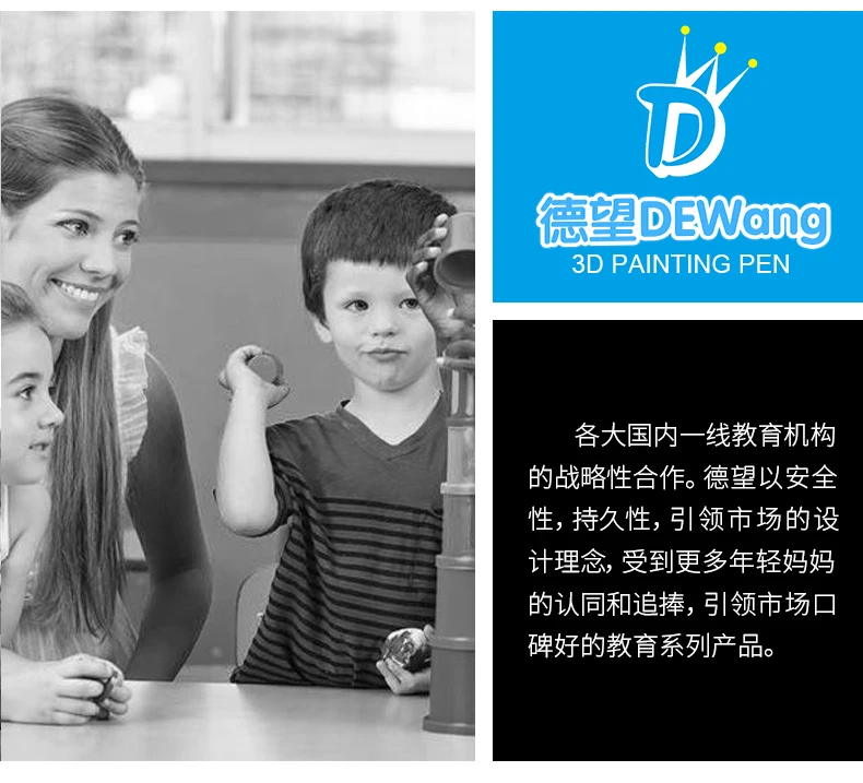 DEWANG OLED 3D Ручка, многоцветная ABS нить, 3d принтер, ручка, рождественские подарки, 3D печать, ручка, 3D ручки, искусство и ремесла