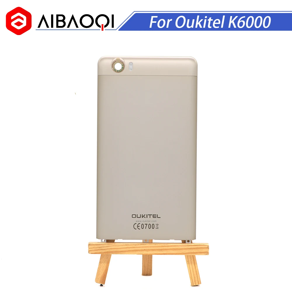 AiBaoQi Oukitel K6000 Батарея чехол Защитный Батарея чехол задняя крышка для 5,5 дюймов Oukitel K6000 телефон+ 3 М клей
