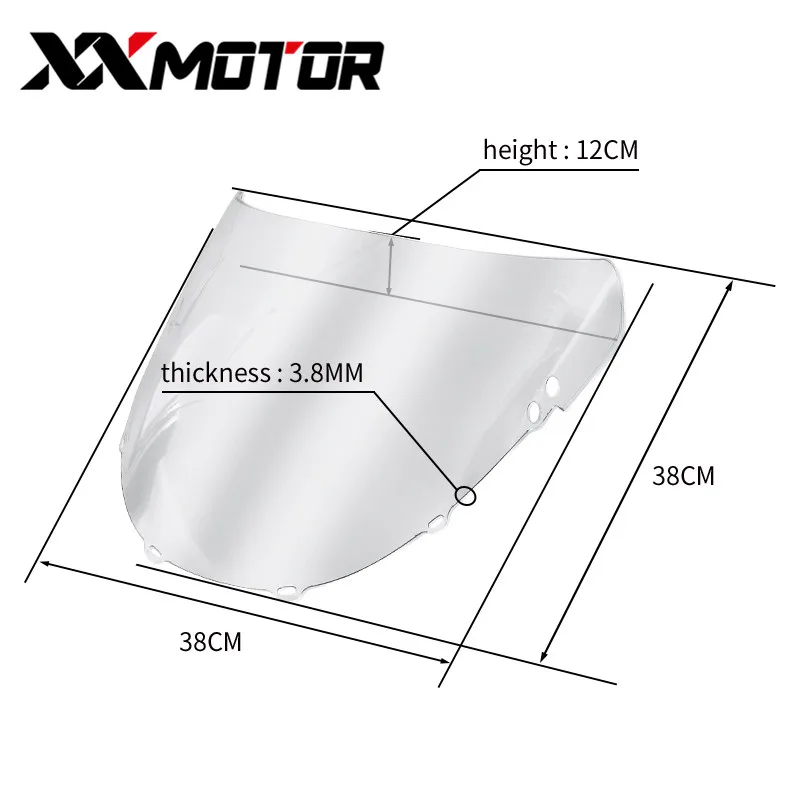 Обтекатель ветрового стекла для HONDA CBR250RR MC22 1991 1992 1993 1994 1995 1996 1997 1998 CBR250 NC22