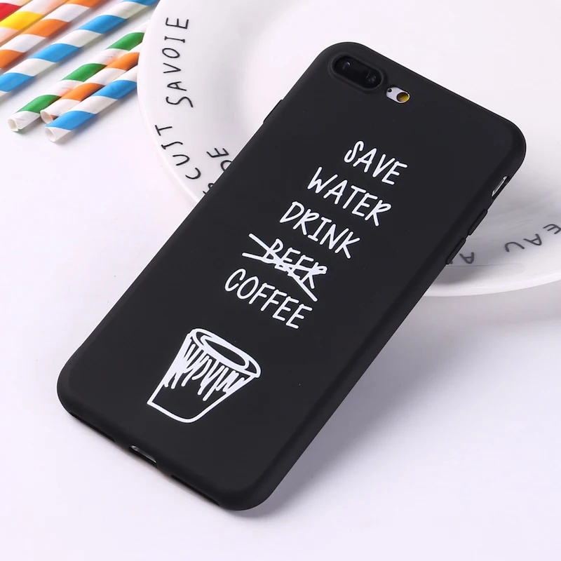 18 Для iPhone 11 Pro Max 8 8Plus X 7 7 Plus, мягкий силиконовый матовый чехол из ТПУ для девочек, наклейка Memes, крутая цитата, забавные слова для XS Max X XR - Цвет: 18