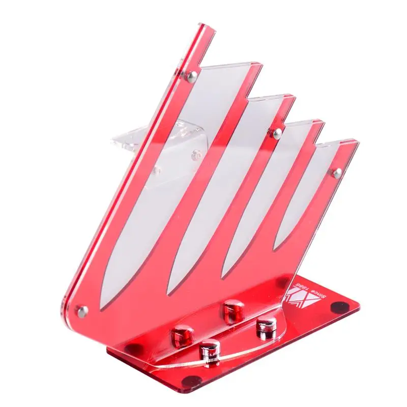 A only knife holder XYj 4 шт. керамический кухонный нож+ одна Овощечистка+ держатель для ножей блок подставка высокое качество набор кухонных ножей Горячие аксессуары инструменты - Цвет: A only knife holder
