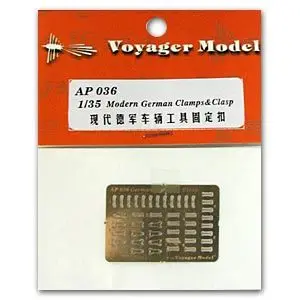 

KNL HOBBY модель Voyager AP036 современные немецкие армейские бронированные транспортные средства с инструментами для транспортных средств фиксированная Блокировка металлические детали для травления