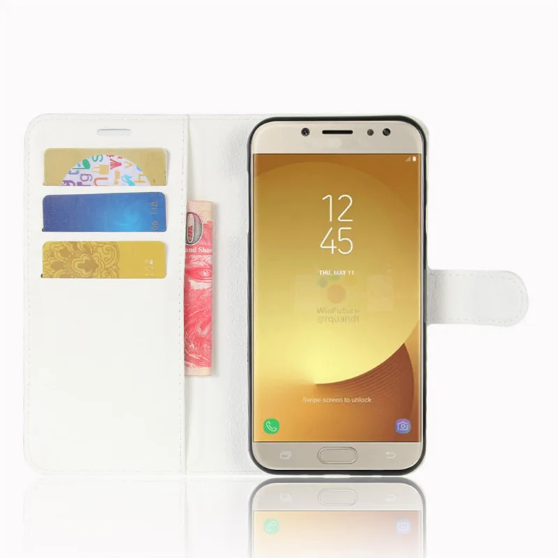 Чехол-раскладушка кожаный бумажник чехол для телефона для samsung Galaxy J7 Pro J5 J3 SM J730 J530 J330 730F J530F SM-J530F SM-J730F DS чехол