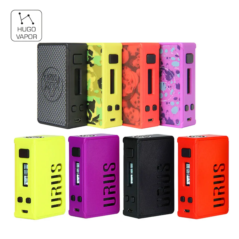 Оригинальный 100 Вт Hugo Vapor URUS TC MOD Max Выход бокс мод для электронных сигарет