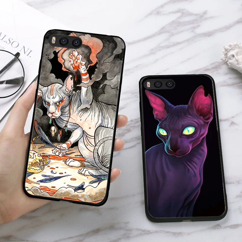 Силиконовый чехол Lavaza с рисунком Сфинкса и кота для Xiaomi Redmi 4A 4X 5 5A 6 6A 7 7A 8 8A K20 Pro Plus S2