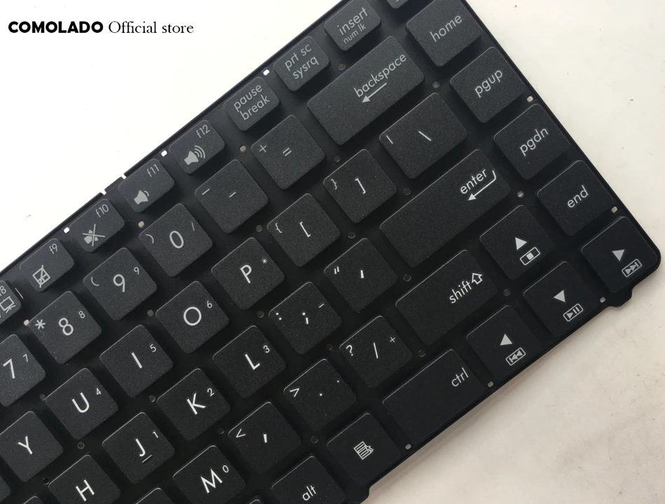 Английская клавиатура для ноутбука ASUS k45 U44 U46 черная без рамки макет