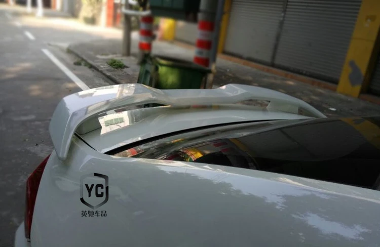 Для Honda City Spoiler GT style украшение в виде хвостового крыла ABS пластик Неокрашенный Грунтовка задний спойлер багажника