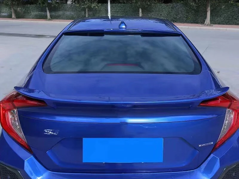 Автомобильные аксессуары спойлер для Honda Civic Автомобильный задний декоративное крыло цветной задний спойлер багажника для Honda Civic 10th