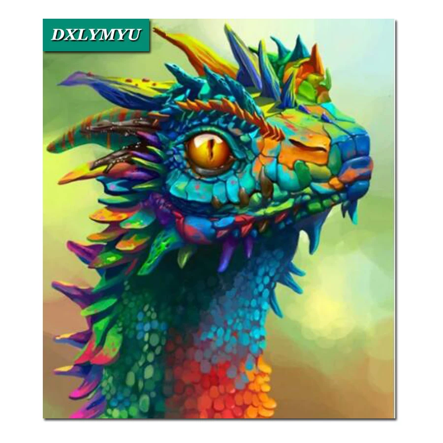 

5D diy diamond embroidery picture of rhinestones diamond painting mosaic wall paint home decor needlework dinosaur