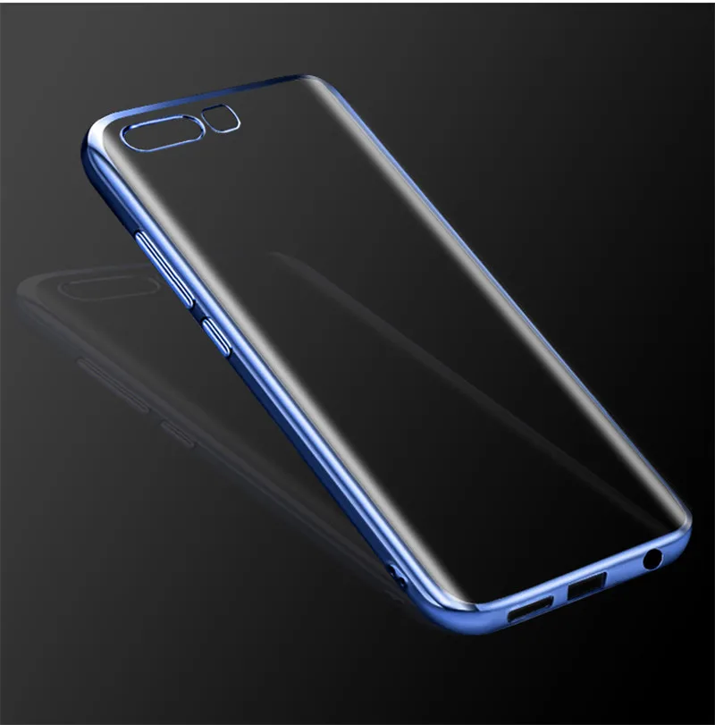 NFH роскошный покрытый ТПУ чехол для huawei Honor 9 10 Прозрачный Ультра Тонкий силиконовый чехол для huawei на Honor 9 10 lite чехол для телефона