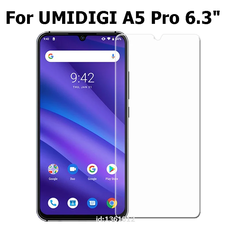 Защитное стекло для телефона 6 3 дюймов UMIDIGI A5 Pro закаленное A 5 Защитная пленка