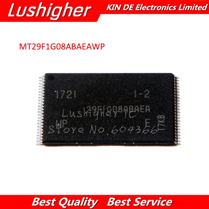 

10 шт. MT29F1G08ABAEAWP: E MT29F1G08ABAEAWP TSSOP 29F1G08ABAEA TSOP-48