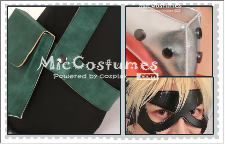 Bakugou/костюм для косплея; костюм героя из мультфильма «Мой герой»; костюм героя с маской и перчатками