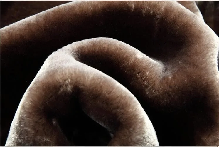 Меховая зимняя куртка новинка 2019 Мужская модная Толстая теплая кожаная пальто